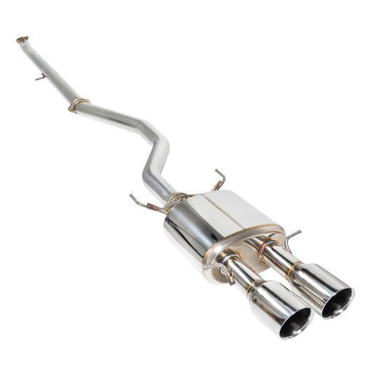 Remark Non-Resonated Catback Exhaust - 2017-2020 Honda Civic Si (Sedan)