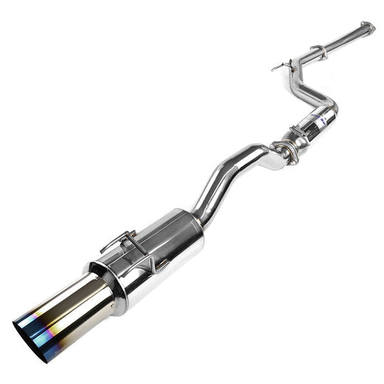 Invidia N1 Single Exit Cat Back Exhaust - Titanium Tip - 2012-2013 Honda Civic Si Coupe