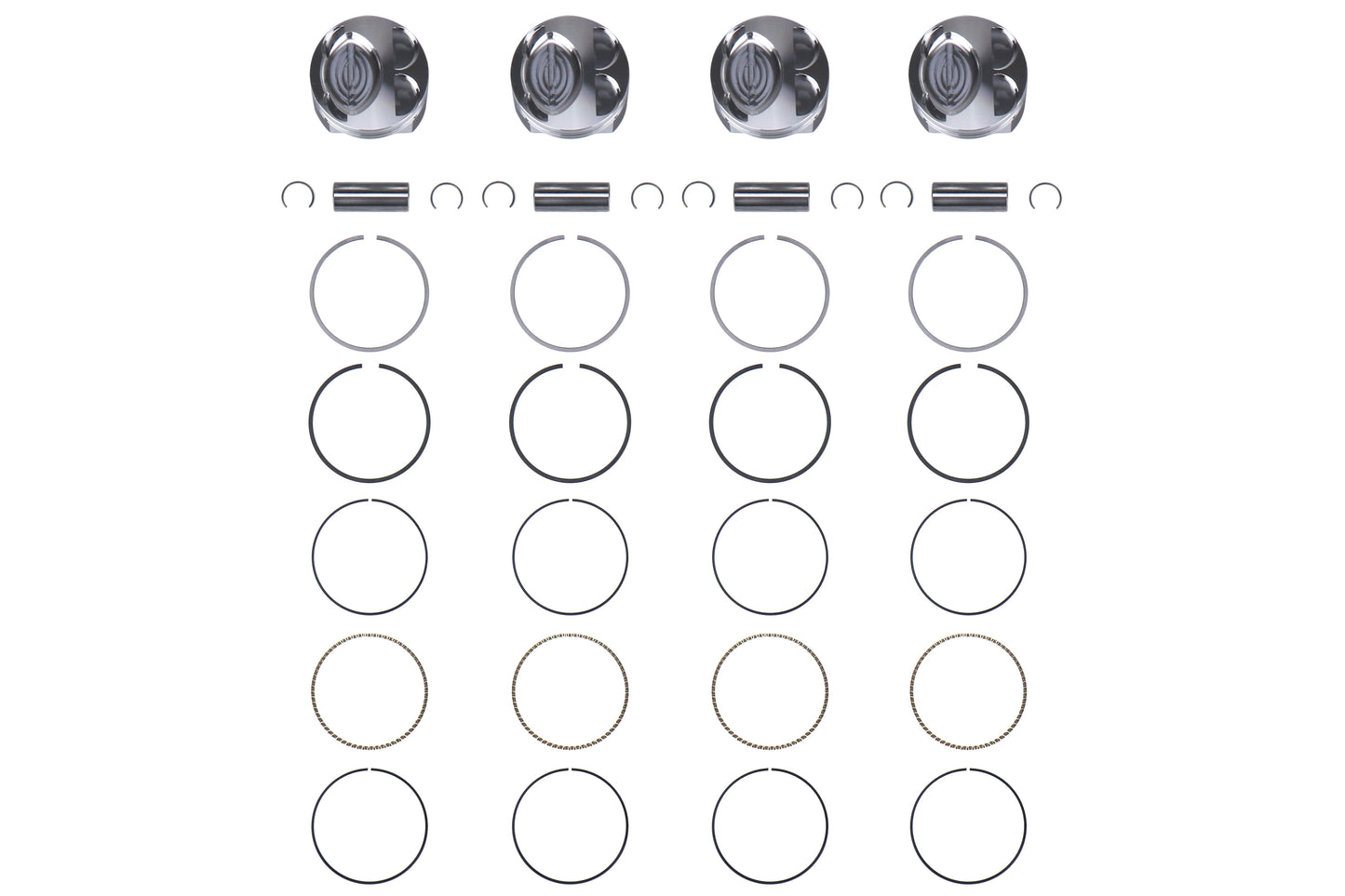 Manley Platinum Series Lightweight Pistons - 2007-2013 Mazdaspeed 3