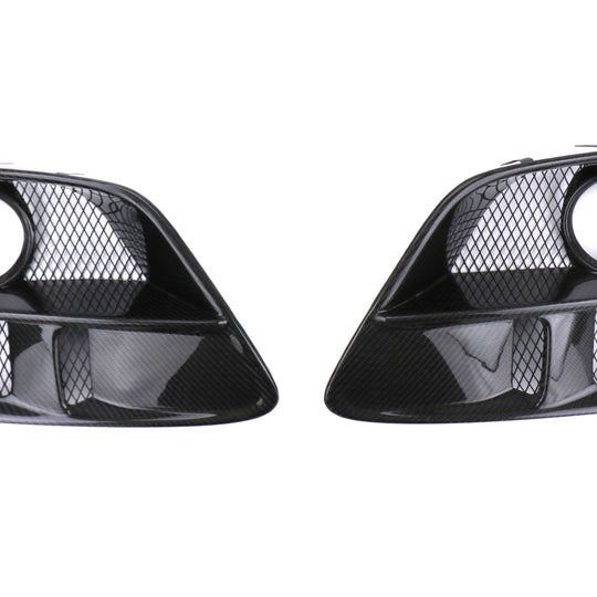 Seibon Carbon Fiber Fog Light Surrounds - 2015-2021 Subaru WRX/STI