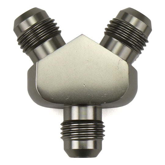 DeatschWerks 6AN Y-Block Fitting - Universal