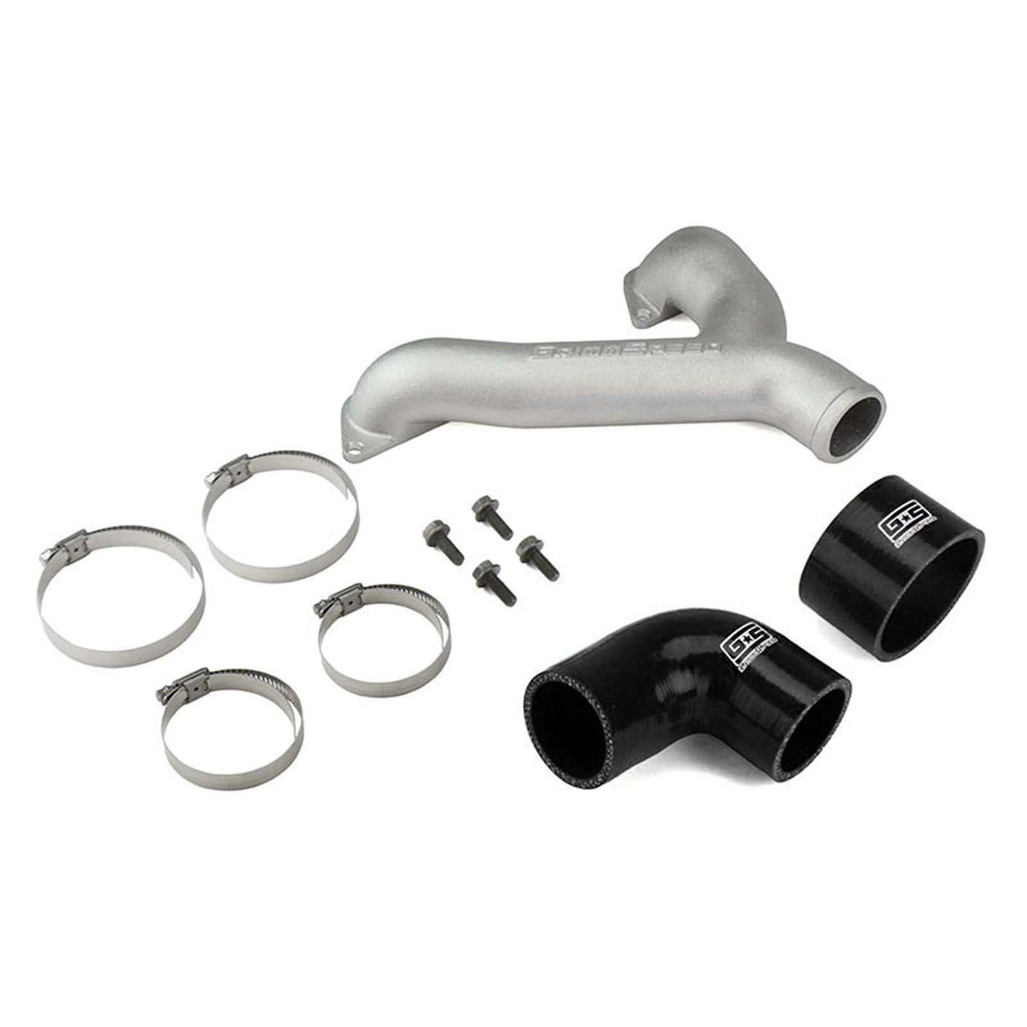Grimmspeed TMIC Y-Pipe Kit Red - Subaru Models (inc. 2002-2007 WRX / 2004+ STI)