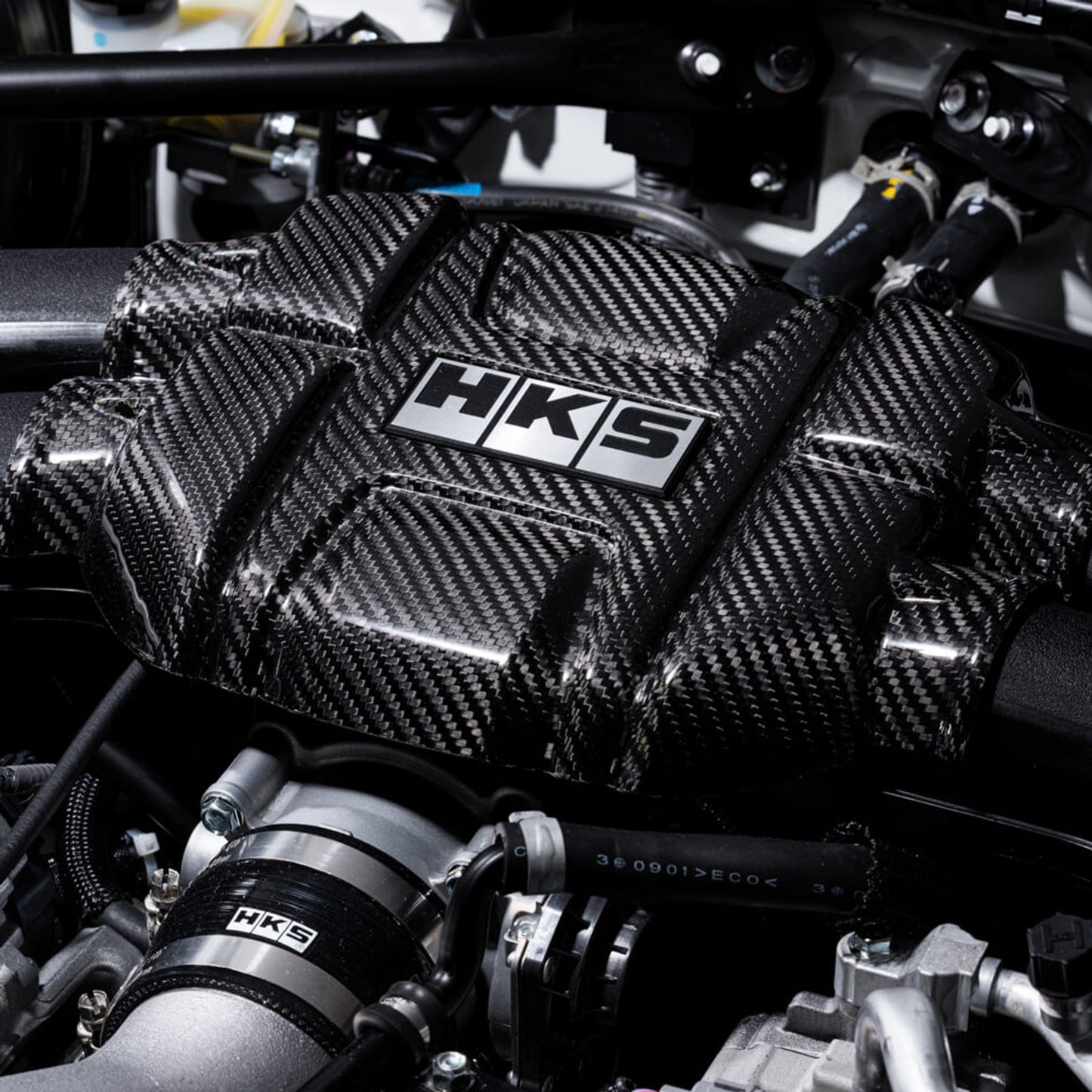 HKS Dry Carbon Fiber Engine Cover, GR 86 ZN8 / BRZ ZD8