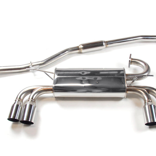 HKS Legamax Premium Exhaust Rear Section & Center Pipe Set - 2011 Hyundai Genesis Coupe 2.0T