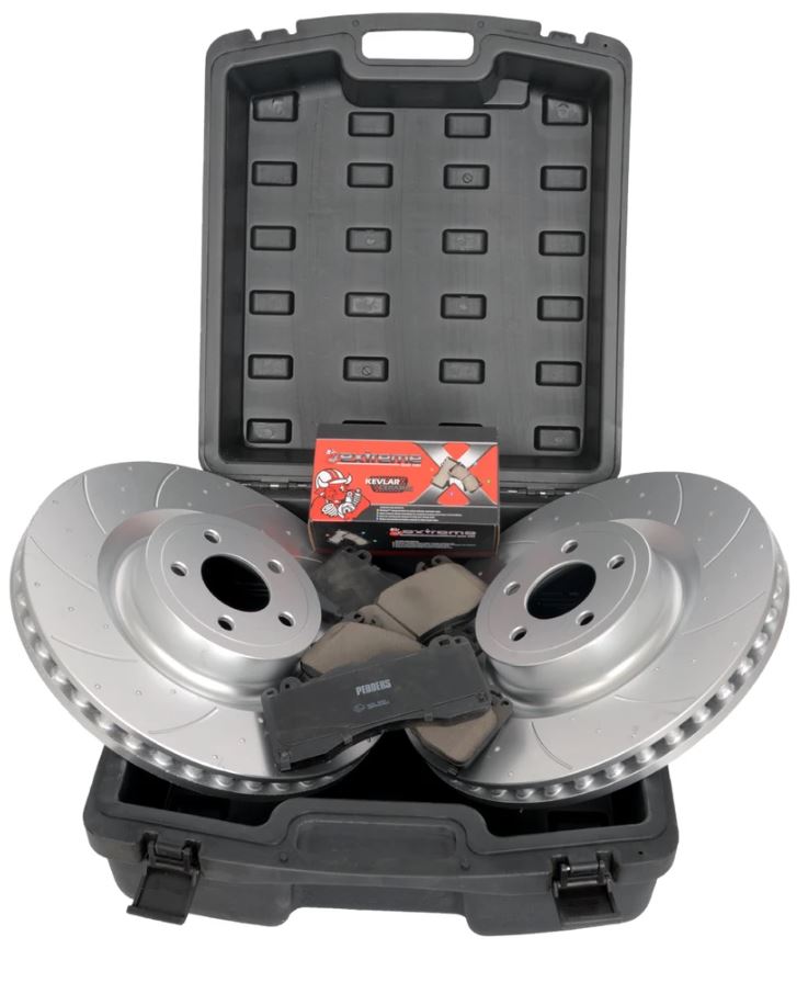 Pedders SportRyder Front Brake Kit - Subaru Models (inc. WRX 2008 - 2010)