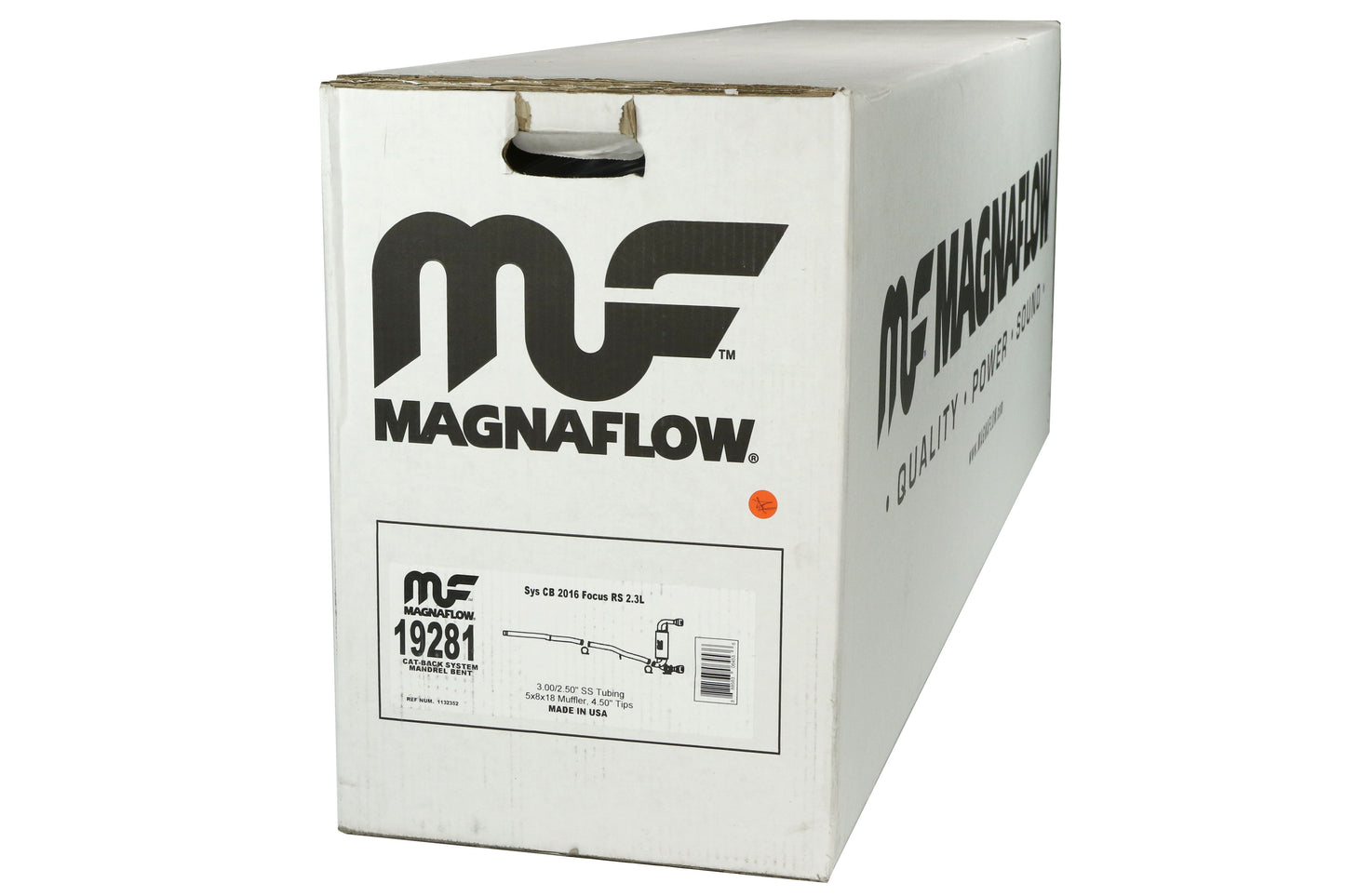 Magnaflow Competition Series Cat Back Exhaust - 2016-2017 Ford Focus RS