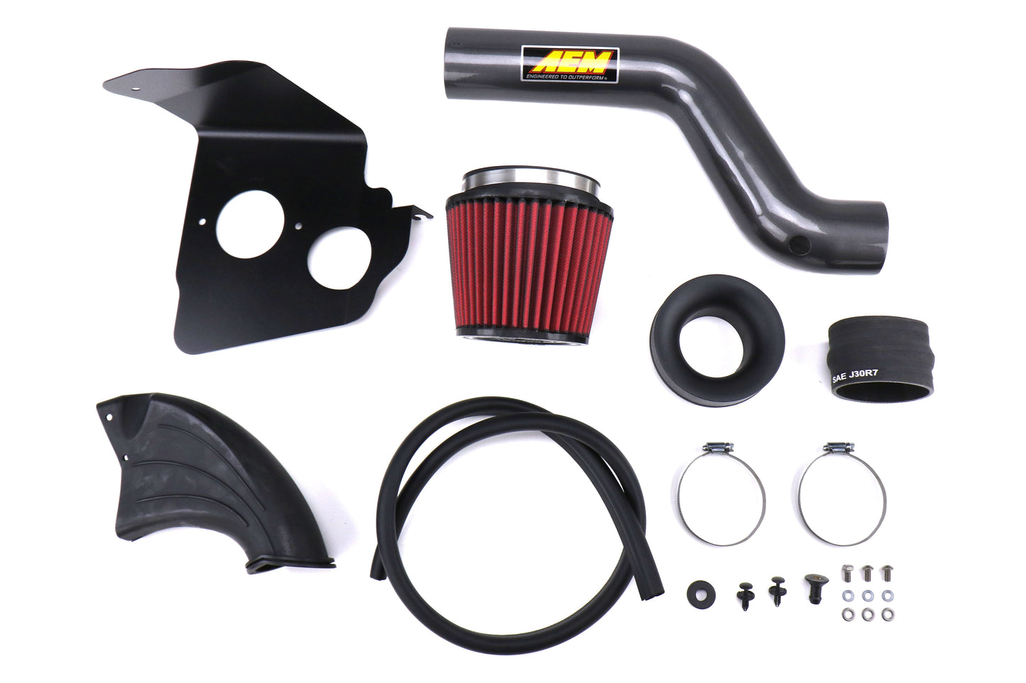 AEM Cold Air Intake - Gunmetal - 2016-2018 Ford Focus RS