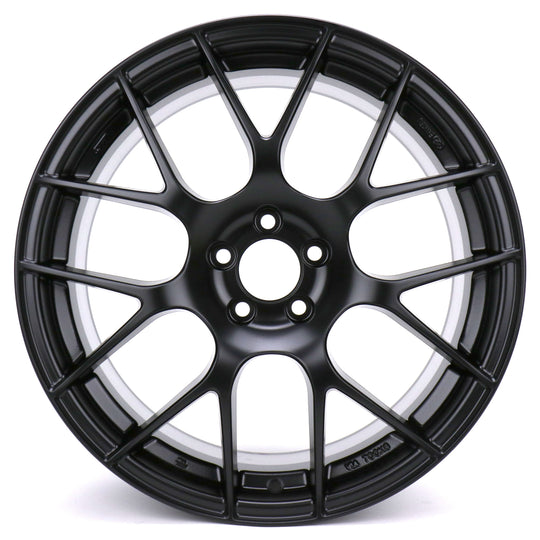 Enkei Raijin Matte Black 18x8 +45 5x100 (Single Wheel) - 2013-2024 Subaru BRZ / Scion FR-S / Toyota GR86 / 2014-2018 Subaru Forester