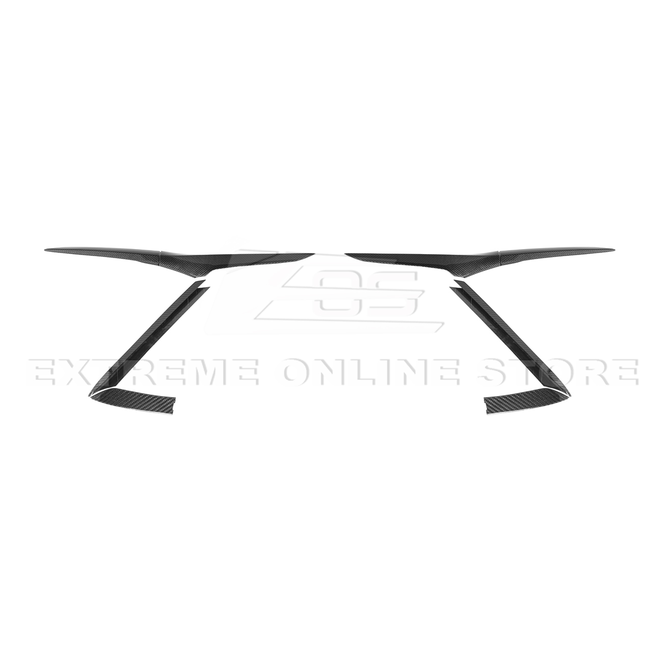Chevrolet Corvette C8 Z06 DRY CARBON FIBER Side Door Garnish