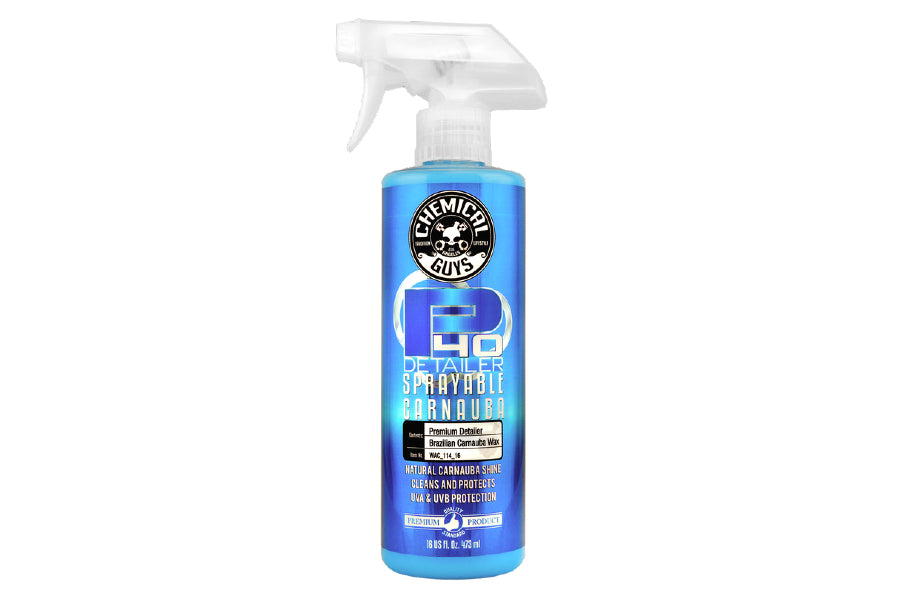 Chemical Guys Quick Detailer Spray White Carnauba (16 oz) - Universal