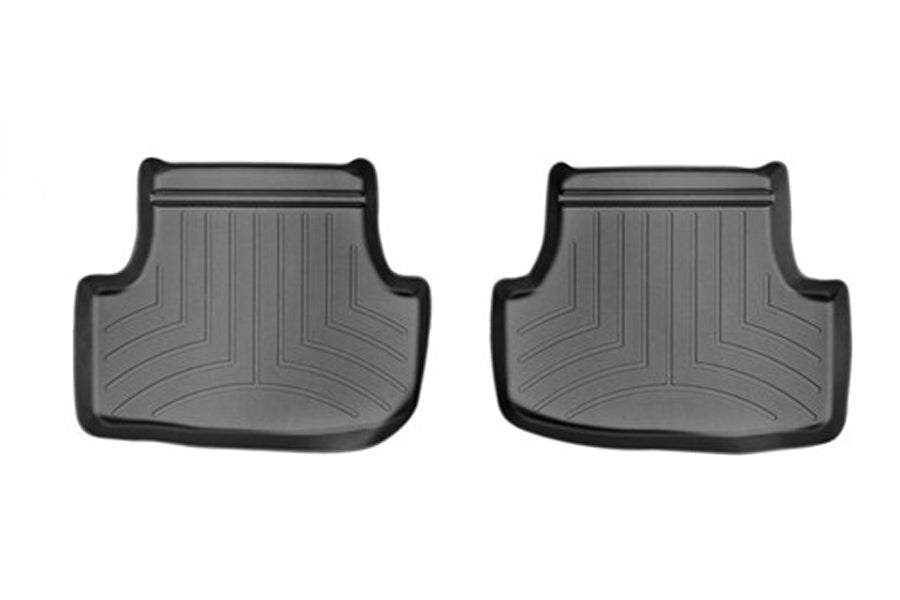 Weathertech Floorliner Black Rear - 2015-2019 Volkswagen Golf / GTI / 2016-2019 Golf SportWagen / Golf R / Golf Alltrack / 2015-2016 Audi A3 / A3 Quattro / S3