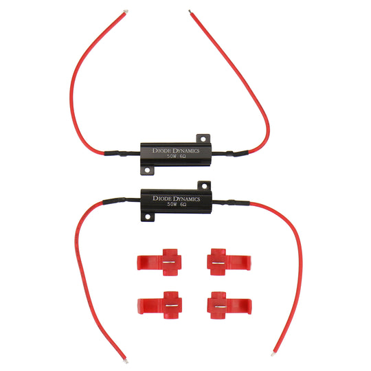 Diode Dynamics Turn Signal LED Resistor Kit (50W / 6ohm) - Universal