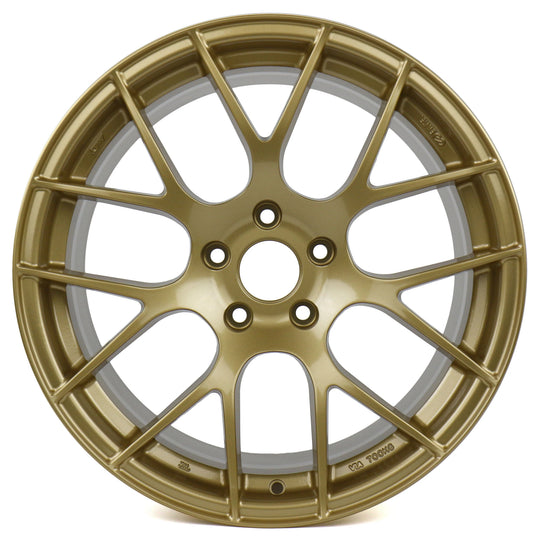 Enkei Raijin Gold 18x9.5 +35 5x114.3 (Single Wheel) - 2015-2024 Subaru WRX / 2015-2021 STI / 2019-2024 Forester