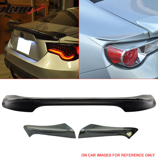 2013-2020 Scion FRS Subaru BRZ Toyota 86 #D4S Trunk Spoiler Side Wing