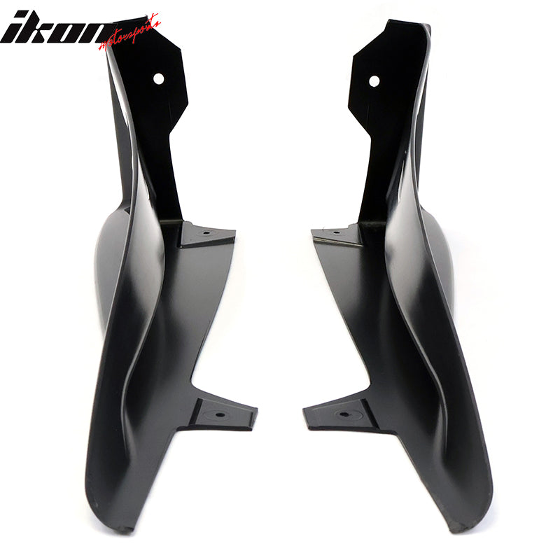 2022-2025 Subaru BRZ STI Style Black ABS Front Lip Cover Rear Apron