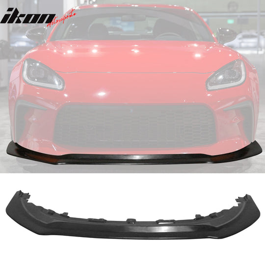 2022-2026 Toyota GR86 Coupe 2DR IK6 Style Unpainted Front Bumper Lip PU