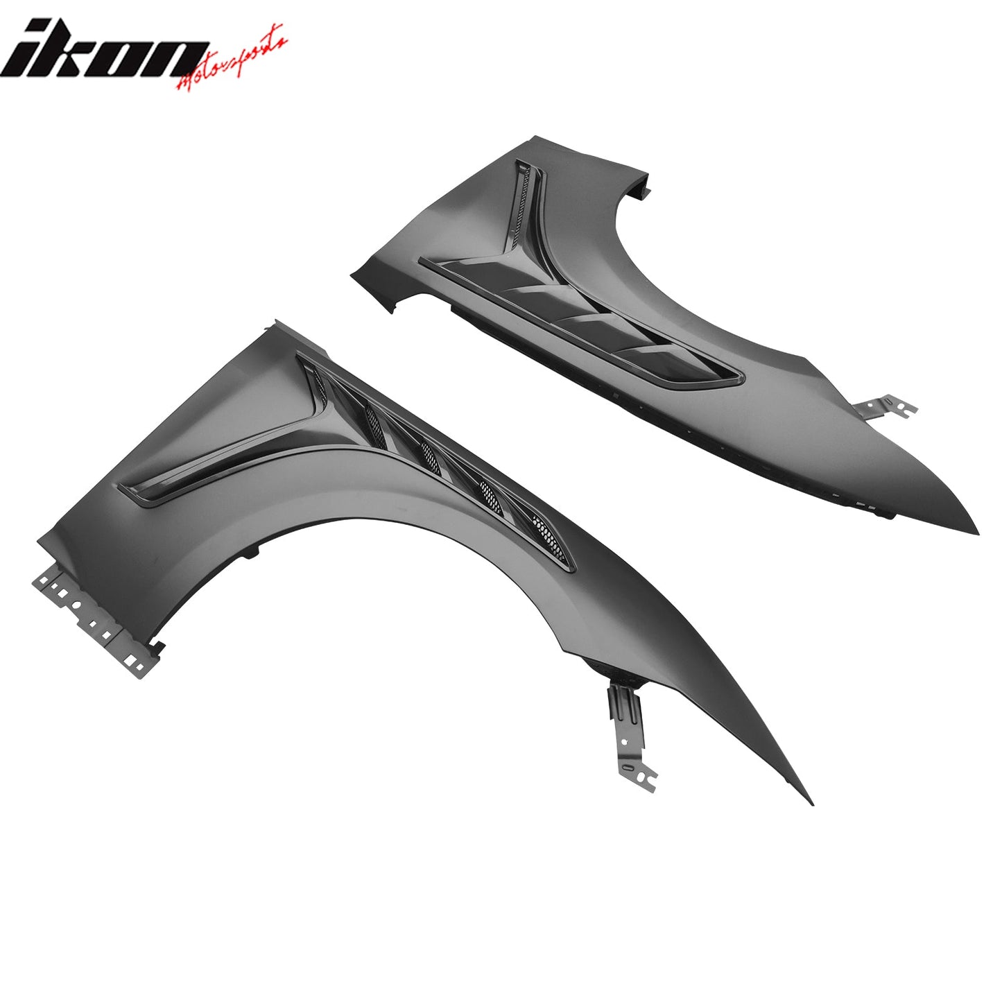 24-26 Mustang GTD Style Front Bumper Cover + Hood + Fender (Matte Lip)