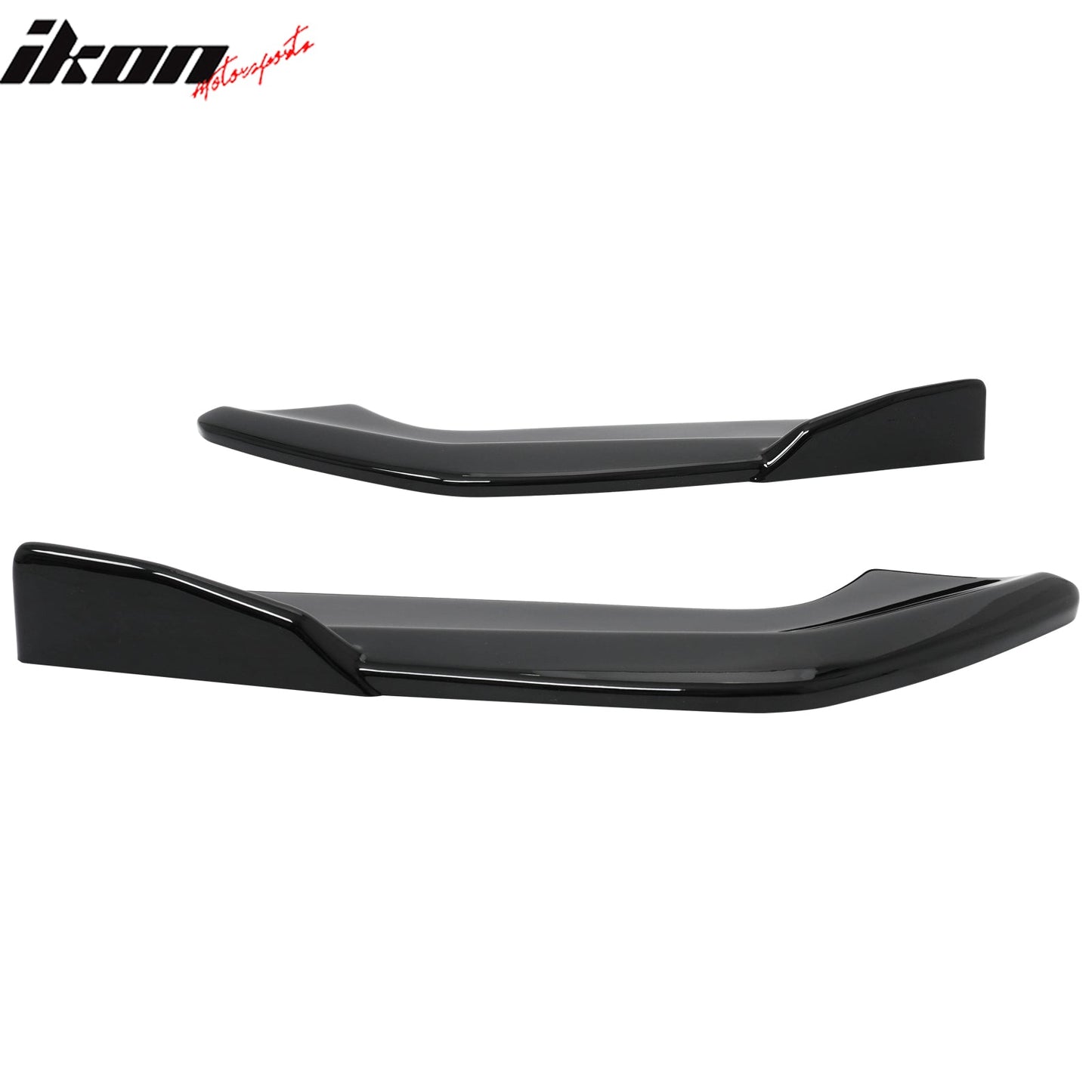 2024-2026 Ford Mustang Eco& GT Rear Diffuser + Aprons Gloss Black ABS