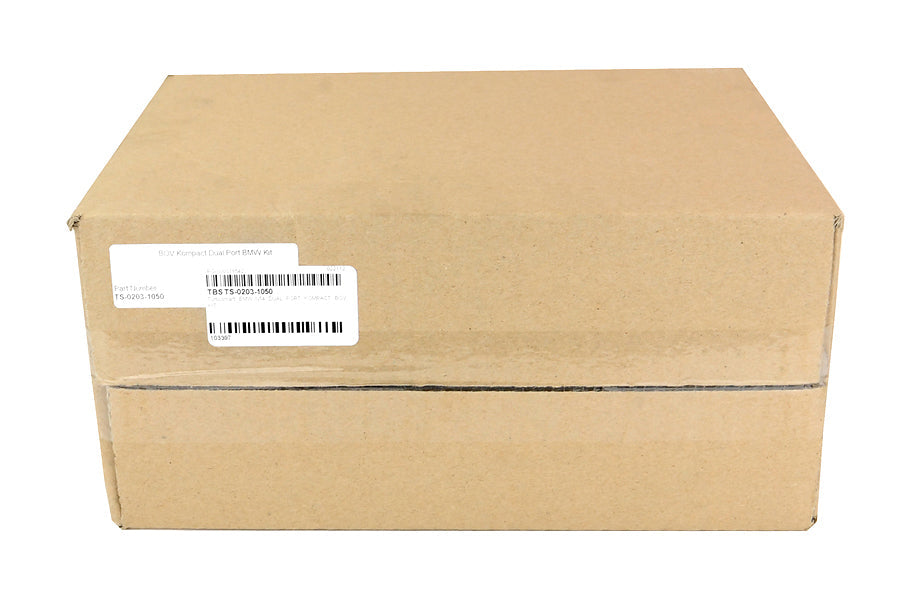 Turbosmart Dual Port Blow Off Valve Kompact Plumb Back Black - BMW Models (inc. 2007-2011 335i)