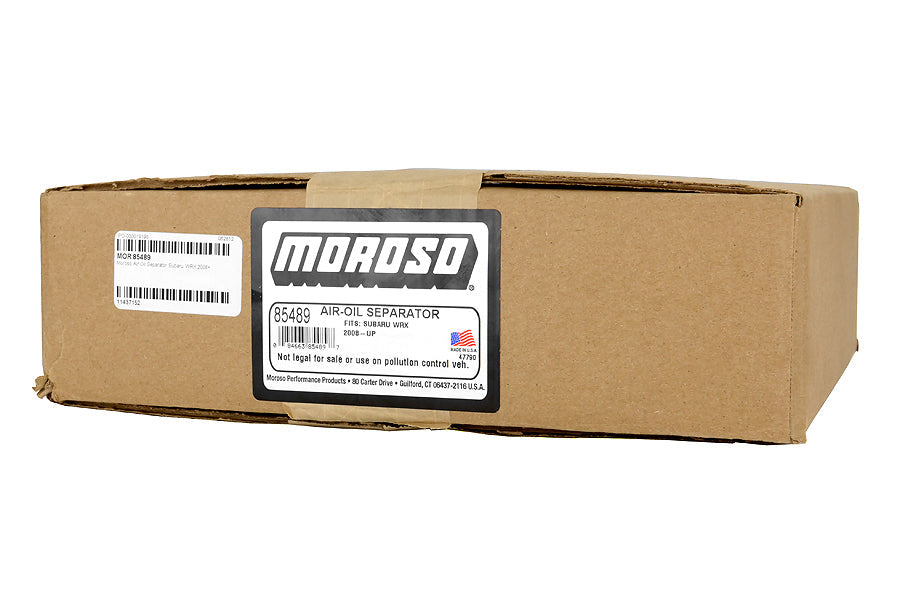 Moroso Air Oil Separator - 2008-2014 Subaru WRX
