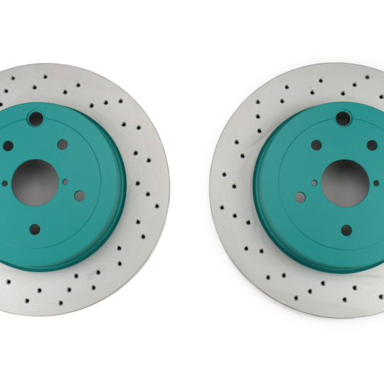 Project Mu Club Racer Rear Rotor - 2015-2017 Subaru STI