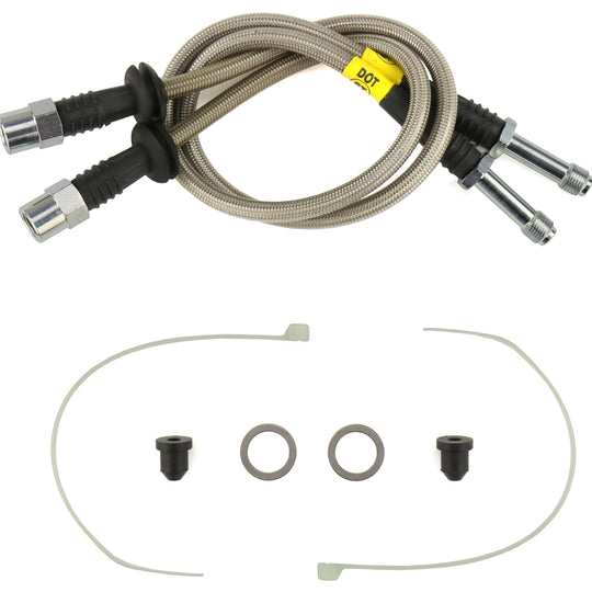 Stoptech Stainless Steel Brake Lines Front - 2001-2006 BMW M3 / 2003-2007 Z4