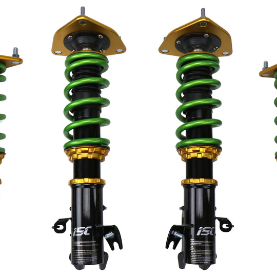 ISC Suspension Basic Street Comfort Coilovers w/ Triple S Springs - 2015-2021 Subaru WRX / STI