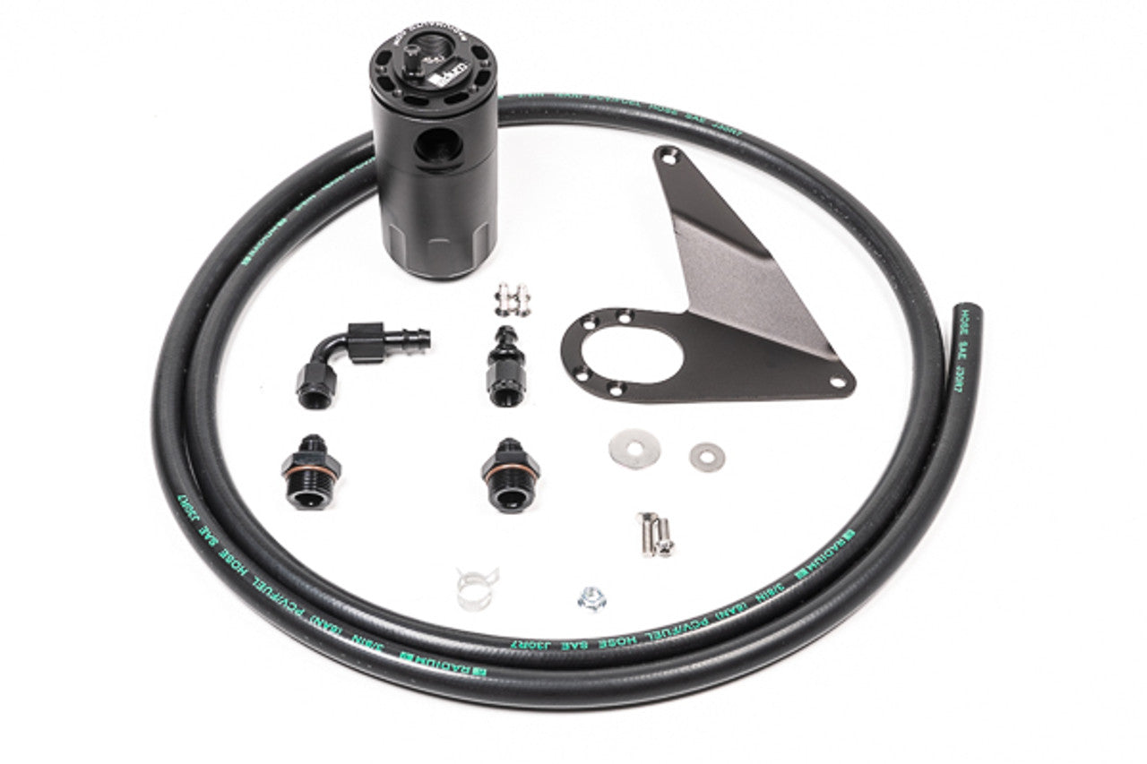 Radium Catch Can Kit Crankcase Fluid Lock - 2008-2009 Mitsubishi EVO X