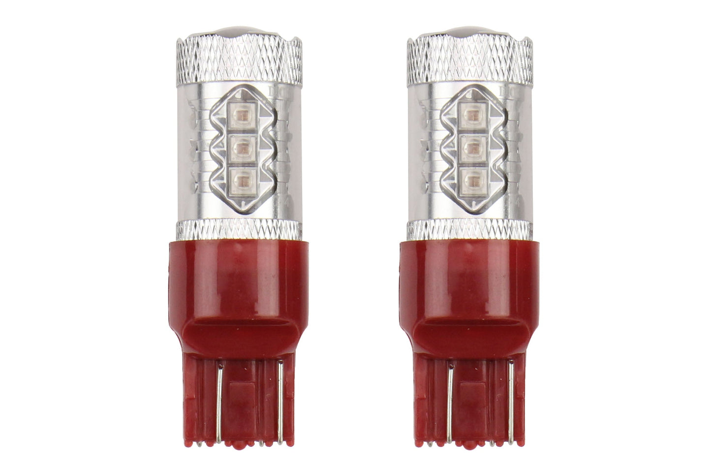 Diode Dynamics 7443 XP80 LED Red Bulb Pair - Subaru Models