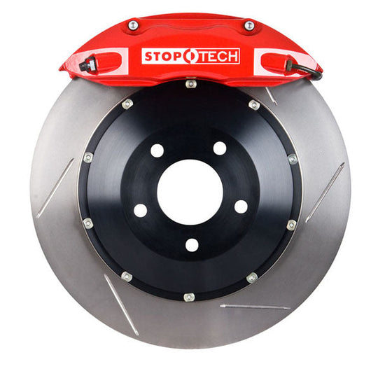 Stoptech ST-40 Big Brake Kit Front 355mm Red Slotted Rotors - Subaru Models (inc. 2002-2007 WRX)