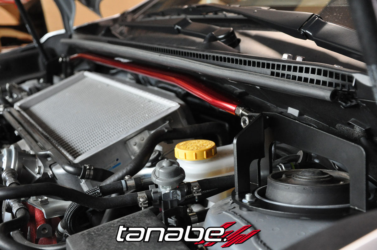 Tanabe Strut Tower Bar Front - 2015-2021 Subaru WRX / STI