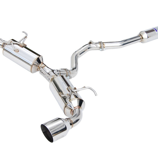 Invidia N2 Cat Back Exhaust - Stainless Steel Tips - 2013-2024 Scion FR-S / Subaru BRZ / Toyota 86