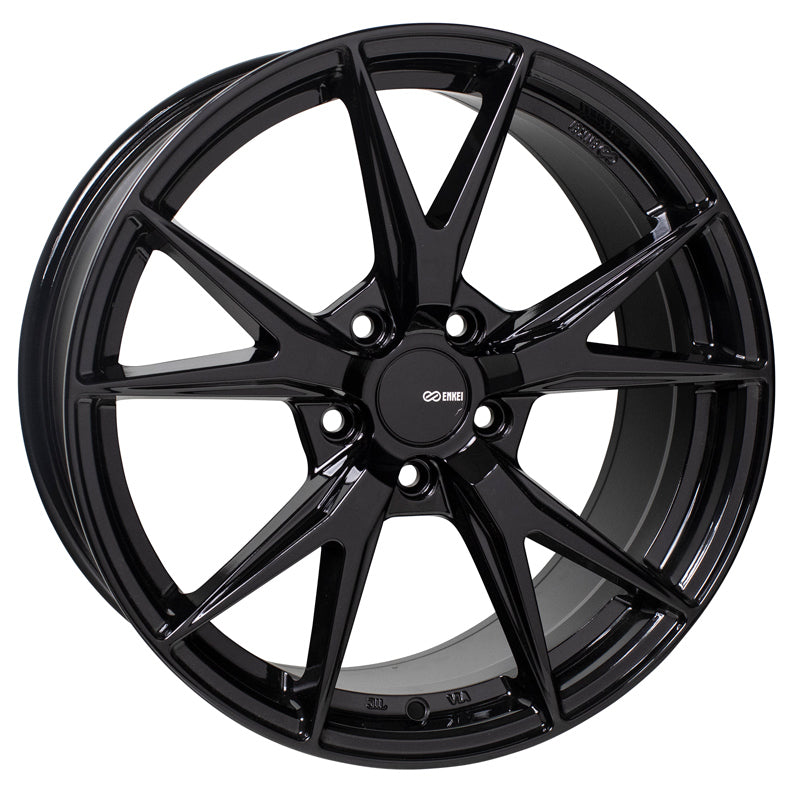 Enkei Phoenix Gloss Black 18x8 +45 5x112 (Single Wheel) - 2020-2024 Toyota GR Supra