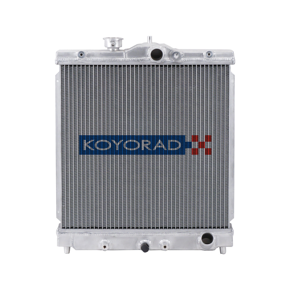 Koyo Aluminum Racing Radiator Manual Transmission - 1992-2000 Honda SOHC Civic / 1993-1997 Del Sol