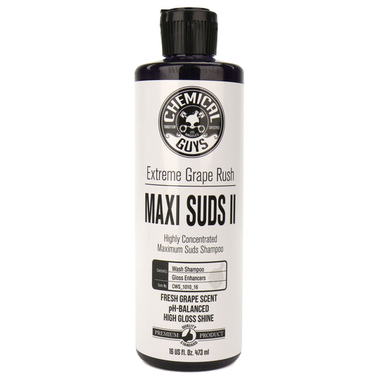 Chemical Guys Maxi-Suds II Grape Rush Super Suds Shampoo (16 oz) - Universal