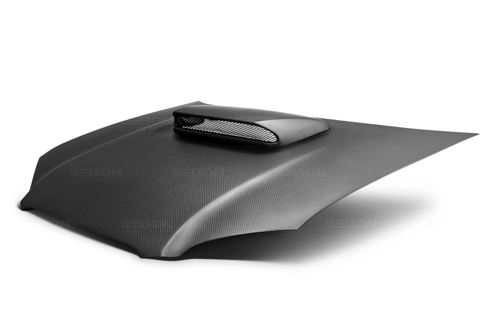 Seibon Dry Carbon Fiber Hood - 2004-2005 Subaru WRX / STI