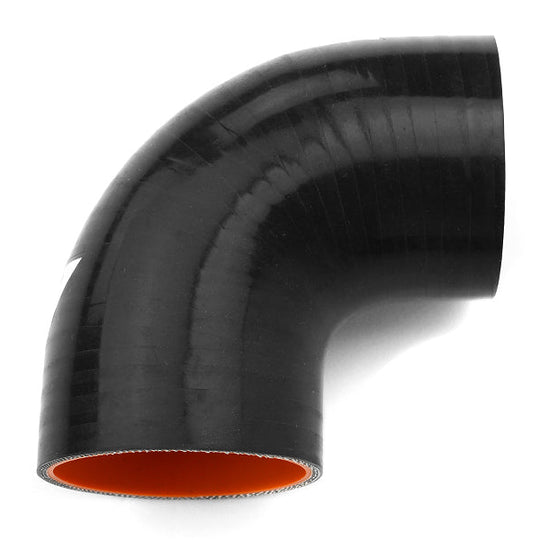Mishimoto Silicone Elbow 90 Degree 2.5in Black - Universal