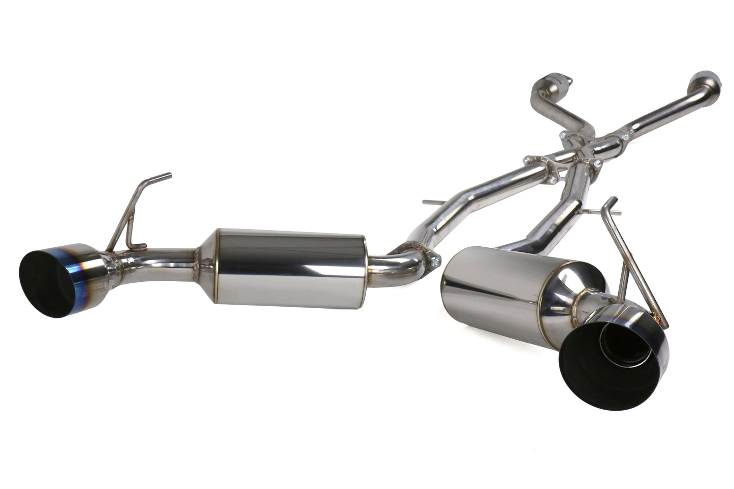 Invidia Dual N1 GT Cat Back Exhaust - Titanium Tips - 2009-2016 Nissan 370Z