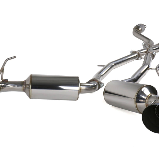 Invidia Dual N1 GT Cat Back Exhaust - Titanium Tips - 2009-2016 Nissan 370Z