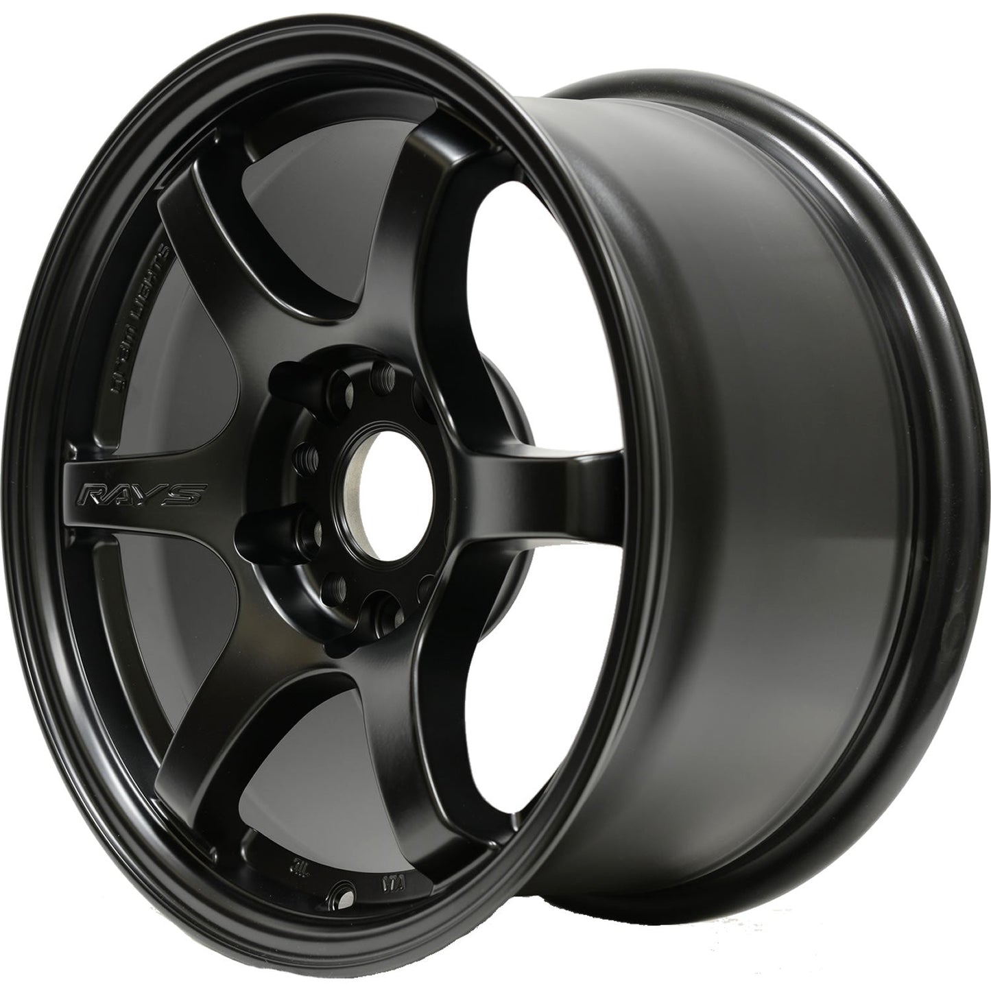 Gram Lights 57DR Semi Gloss Black 18x9.5 +38mm 5x100 (Single Wheel) - 2013-2024 Subaru BRZ / Scion FR-S / Toyota GR86 / 2014-2018 Subaru Forester