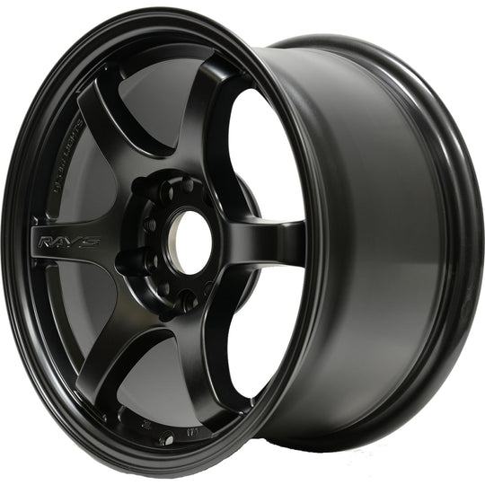 Gram Lights 57DR Semi Gloss Black 18x9.5 +38mm 5x100 (Single Wheel) - 2013-2024 Subaru BRZ / Scion FR-S / Toyota GR86 / 2014-2018 Subaru Forester