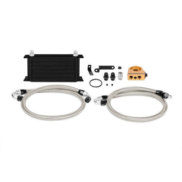 Mishimoto Thermostatic Oil Cooler Kit Black - 2015-2021 Subaru STI