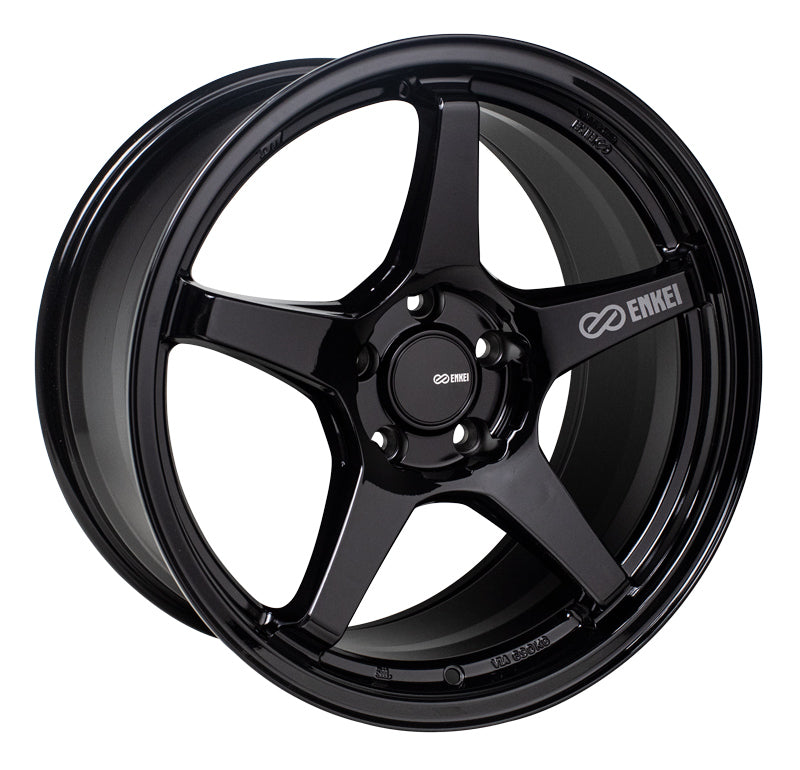 Enkei TS-5 Gloss Black 18x8.5 +40 5x108 (Single Wheel) - 2016-2018 Ford Focus RS / 2013-2018 Ford Focus ST