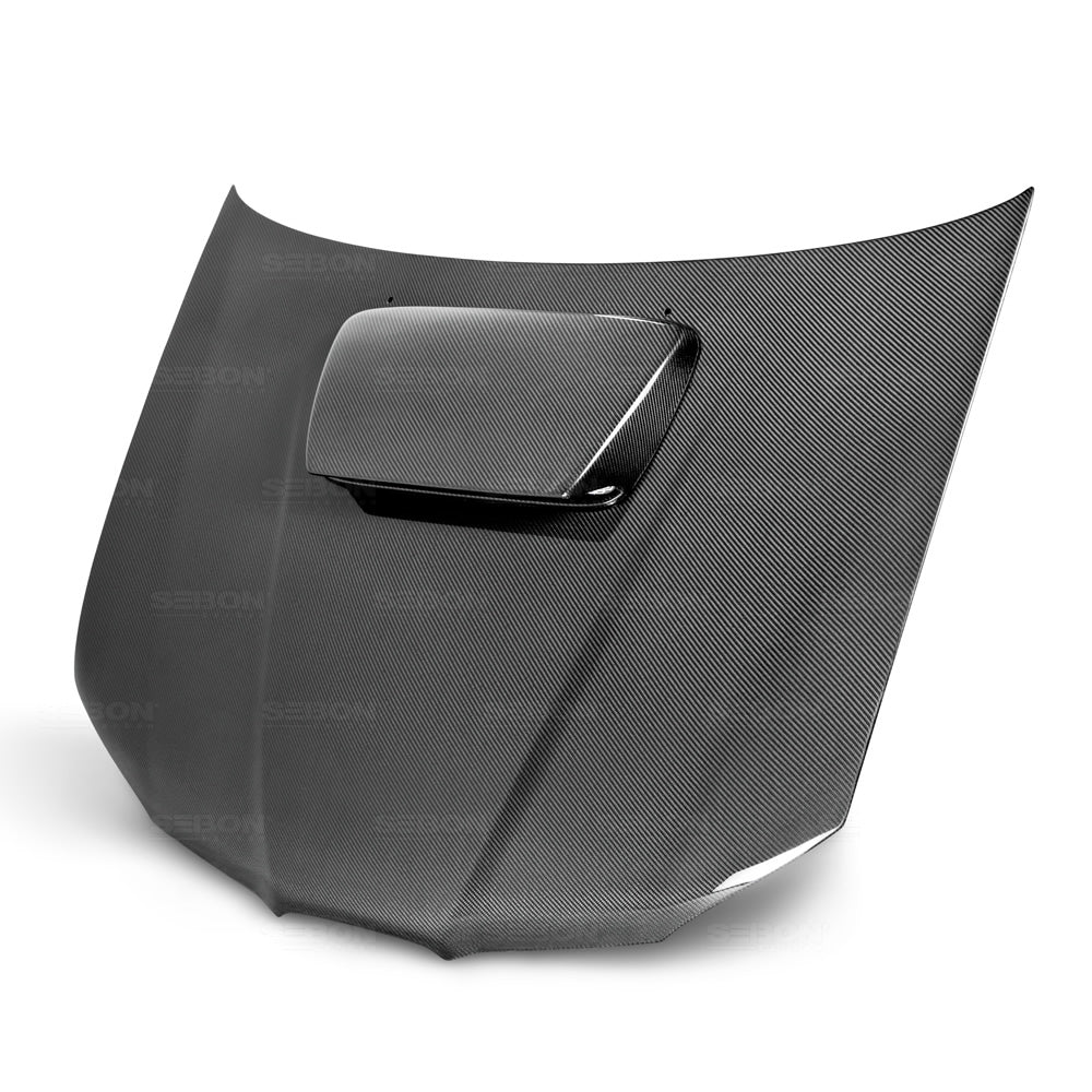 Seibon Carbon Fiber OE Style Hood - 2006-2007 Subaru WRX / STI
