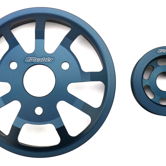 GReddy 2 Piece Water/Alt Pulley Kit - 2013-2016 Scion FR-S / 2013-2020 Subaru BRZ / 2017-2019 Toyota 86
