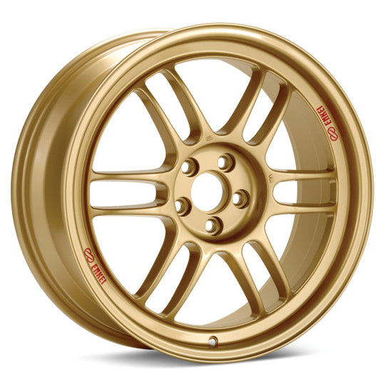Enkei RPF1Gold 15x8 +28 4x100 (Single Wheel) - 2013-2023 Subaru BRZ / Scion FR-S / Toyota GR86 / 2014-2018 Subaru Forester
