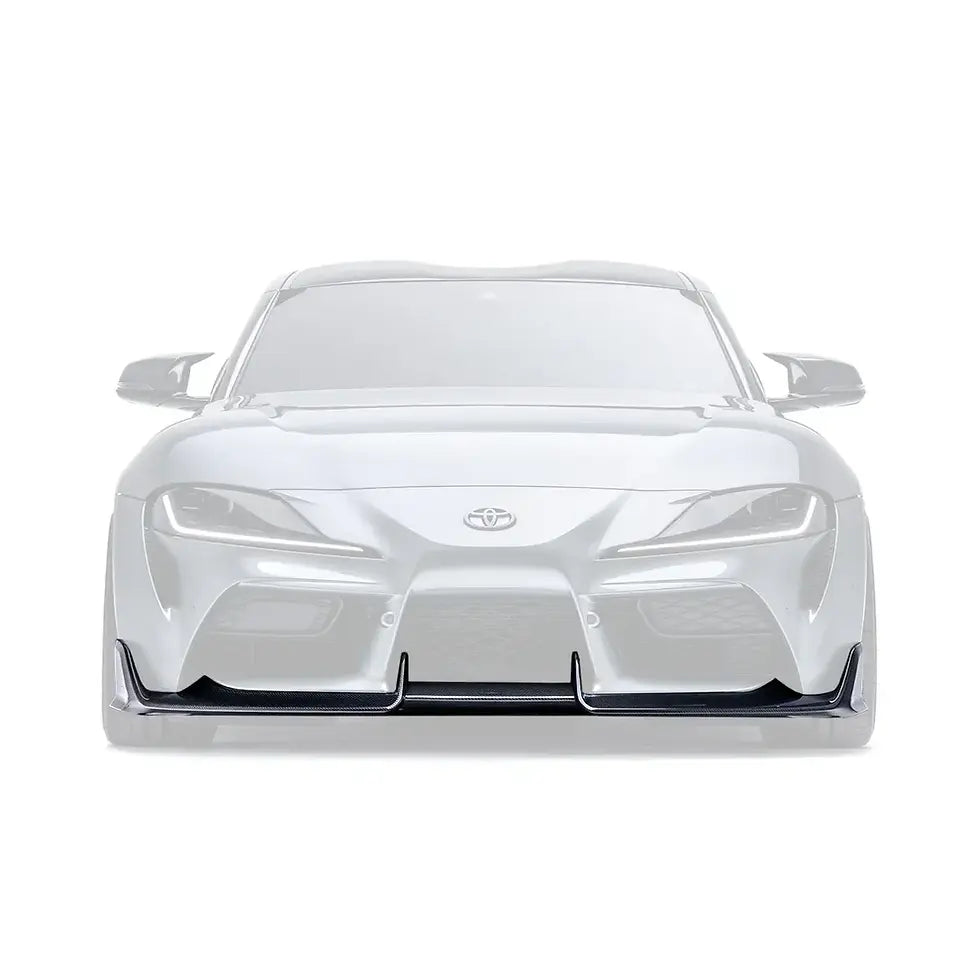 ADRO - Toyota GR Supra Carbon Fiber Front Lip (Stock Bumper)
