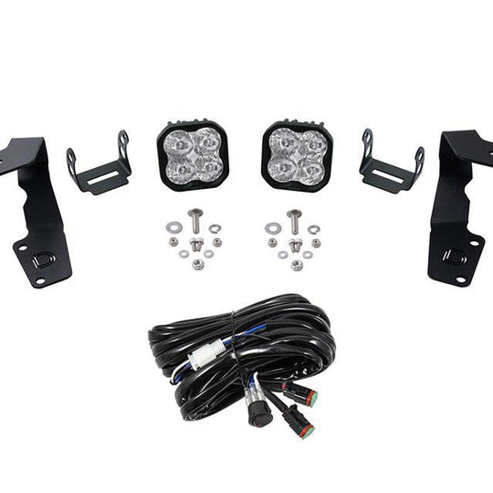 Diode Dynamics Ditch Light Kit SS3 Pro White - 2015-2021 Subaru WRX / STI
