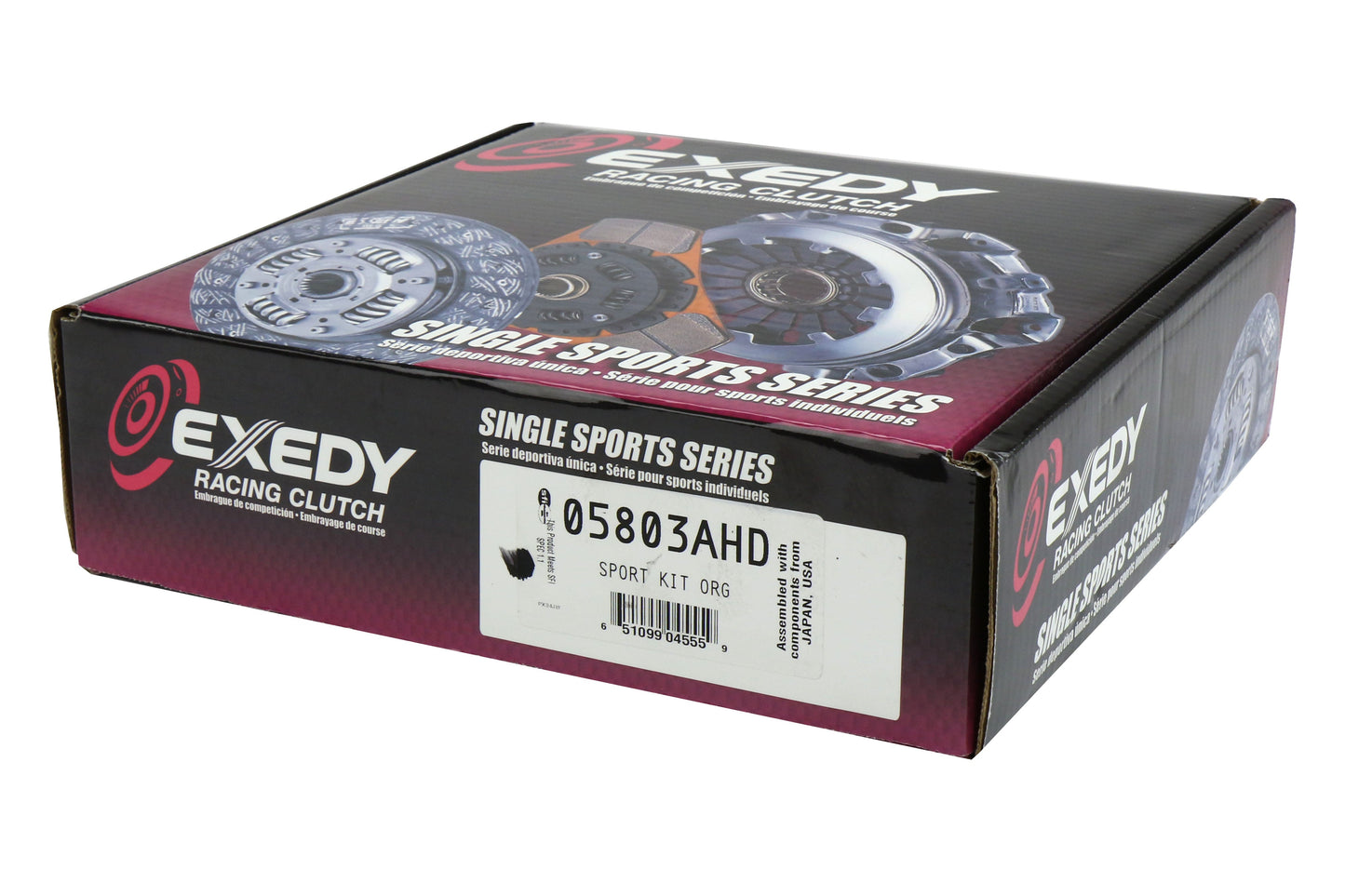 Exedy Stage 1 Heavy Duty Organic Disc Clutch Kit - 2008-2015 Mitsubishi Evo X GSR