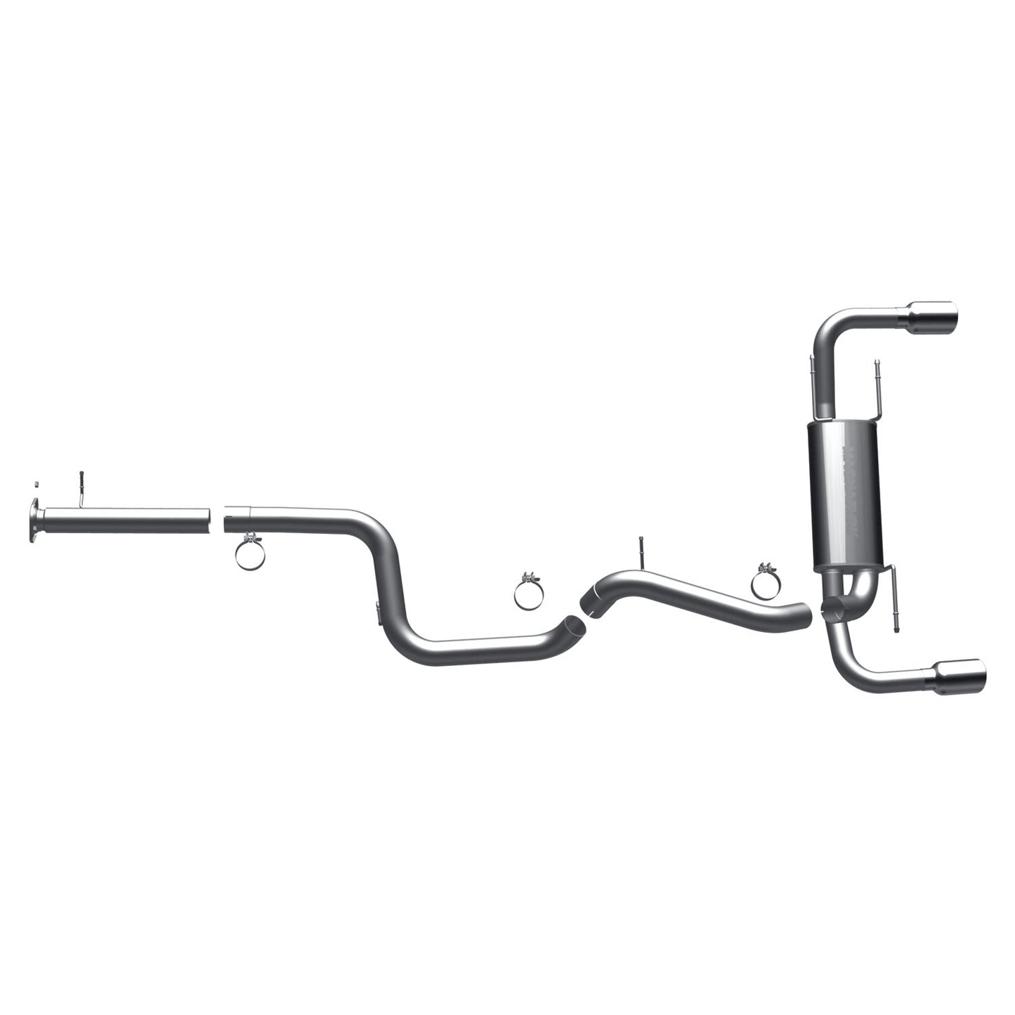 MagnaFlow Street Series Cat Back Exhaust System - 2010-2013 Mazdaspeed3